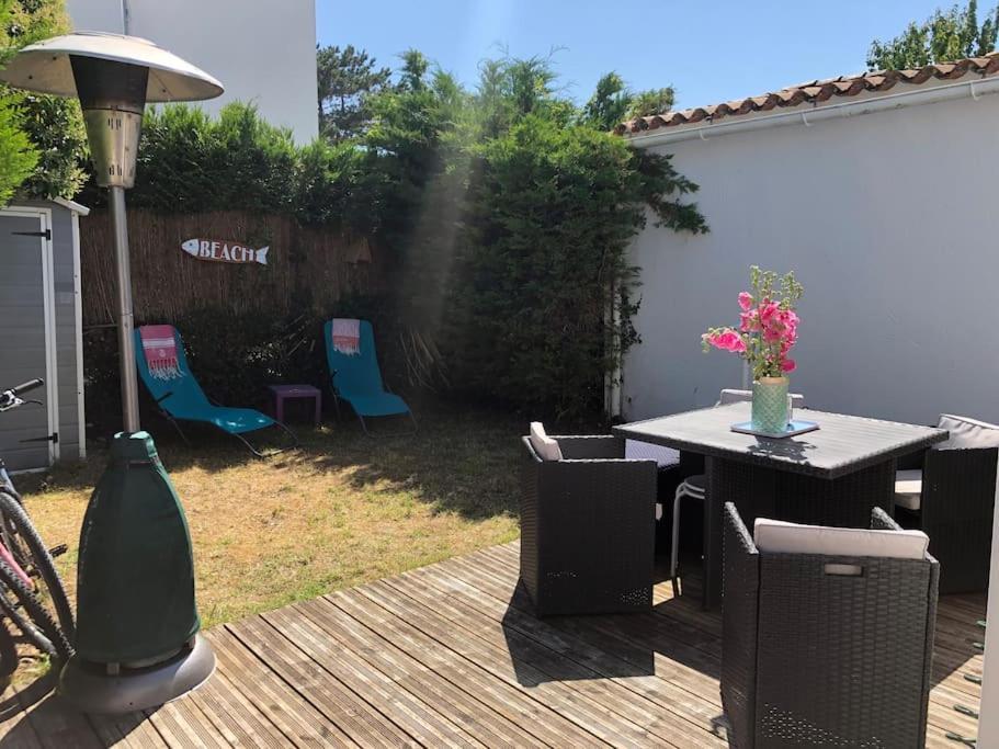 Agreable Maison, Plage A 400M, Jardin, Piscine Et Tennis Saint-Palais-sur-Mer Eksteriør billede